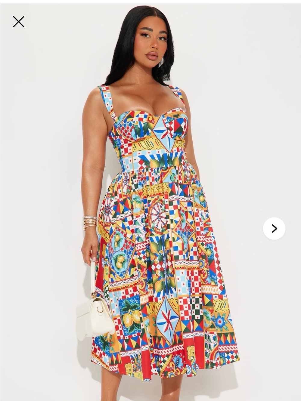 European Dream Poplin Midi Dress